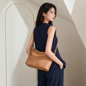 Bolsos de Hombro Clásicos de Piel Sintética para Mujer, Bolsos Cruzados Modernos, Bolso de Mano Suave con Correa Ajustable y Estampado de Leopardo - Product Image 6