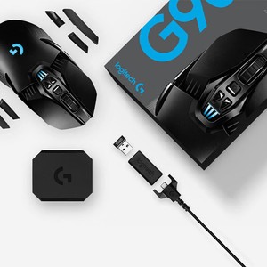 Para <span class=keywords><strong>Logitech</strong></span> <span class=keywords><strong>G903</strong></span> LIGHTSPEED Ratón inalámbrico para juegos Hero25K Sensor PowerPlay Compatible con más de 140 horas con batería recargable - Product Image 2
