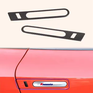 Per 2006-2018 Nissan GTR R35 copertura maniglia porta esterna rivestimento pannello coppia