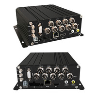 Caméra embarquée GPS 3G 4G WiFi 1080P 4 canaux 8 canaux MDVR mobile pour bus scolaire, camion, télécommande, garantie 1 an