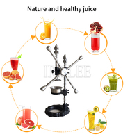 Commerciële Zware Gietijzeren Handmatige Handpers Oranje Citrus Citroen Limoen Grapefruit Granaatappel Vruchtensap Persen Machine