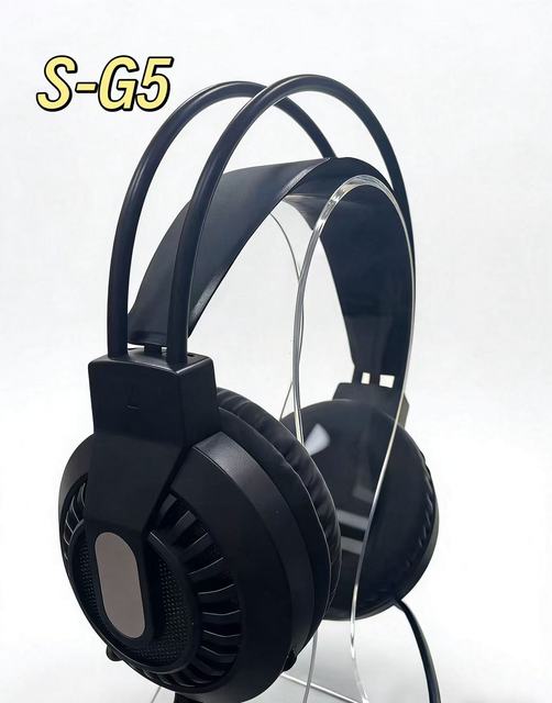 Self-Adjustable Headband Wired OEM Gaming Headset with RGB Backlight USB 3.5mm Pug for PC Gaming Siberia S-G5