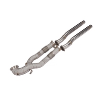Collecteur d'échappement sport isolé en acier inoxydable T304 pour Audi RS3 2.5T 2016-2023 – Amélioration de performance pour voiture de course