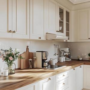 Armario de <span class=keywords><strong>cocina</strong></span> de madera personalizado cómodo <span class=keywords><strong>Cocina</strong></span> moderna - Product Image 4