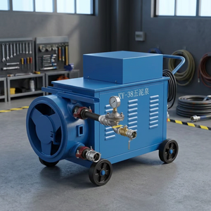Bomba de Concreto Eléctrica KY-38, Bomba de Cemento Portátil, Máquina de Pulverización de Cemento para Transporte de Materiales de Construcción - Product Image 3