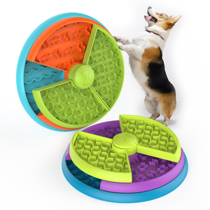 Alfombrilla de Silicona para Perros y Gatos, Comedero Lento, Alfombrilla de Viaje Portátil, Impermeable, para Uso en Interiores y Exteriores, Diseño Plegable y Duradero, Ecológico - Product Image 1