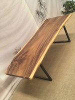 Table de salle à manger en bois massif naturel, grande table en bois de chêne pour restaurant, hôtel, bureau, réception