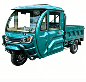 Tricycle de transport à carrosserie fermée avec deux portes, certification EEC COC, caisse de chargement de 1,5 m, capacité de charge de 500 kg, moteur de 1500 W - Product Image 5