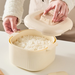 Contenedor Creativo a Prueba de Fugas para Preparar Comidas Saludables para Llevar, Caja Cuadrada Compacta para Alimentos Bajos en Azúcar - Product Image 1