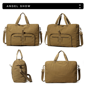 Vente en gros de petits lots de sac à bagages avec logo personnalisé pour voyage d'affaires sac de rangement pliable de grande capacité en nylon étanche - Product Image 4