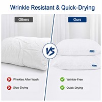 Protège-oreiller en polyester imperméable, respirant, durable et personnalisé de luxe Camufei