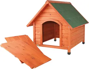 High Quality XL Luxury Dog House Waterproof Cat Bed Windproof Modern Outdoor small Pet House Wood MDF Animal Pattern