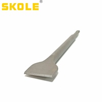 Meilleures mèches de burin rotatif électrique en acier 40Cr ZHONGPIN SDS Plus, pointe plate, pour briser les murs de briques et le béton, certifiées IECEE