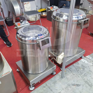 Màn hình cảm ứng thương mại ly tâm quay rau khô Máy sấy khử nước cho salad trái cây và rau quả - Product Image 6