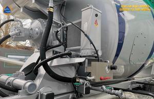 Camion malaxeur à béton électrique SANY 8x4 350 kWh d'occasion avec tambour de 10 m, <span class=keywords><strong>batterie</strong></span> interchangeable en 5 minutes, modèle 2022-2025 - Product Image 5