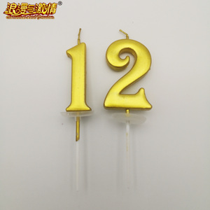 TOH เทียนดิจิทัล0-9 Prabhas virat kohli ใหม่, เทียนดิจิตอลแวววาวสุขสันต์วันเกิดเลข0 To9 - Product Image 4