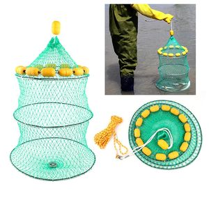 Filet de pêche multi-flotteurs <span class=keywords><strong>pour</strong></span> la pêche en <span class=keywords><strong>mer</strong></span>, panier de protection des poissons, filet à nœuds sans nœuds, longueur 50 cm, matériau en nylon <span class=keywords><strong>pour</strong></span> les crevettes et les crabes, maintien des poissons vivants dans l'eau - Product Image 5