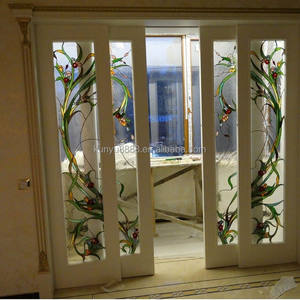 Decorative Lead Stained Glass Design Door <b>Window</b> Lighting Durable 5mm Customized Tiffany Style European Solid Handmade - Product Image 2