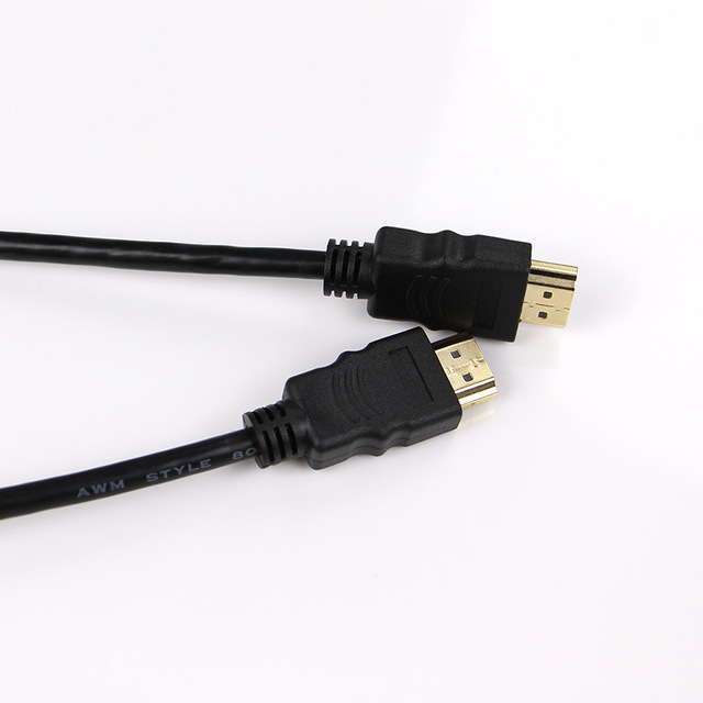 5m Length 1080P 4k HDMl Cable for Hdtv Cable 1.4v HDTV  Black PVC Cable