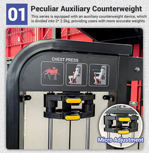 Panca piatta compralo ora attrezzatura da Fitness coperta MND-HA34 arricciatura laterale della gamba del ginocchio Iso - Product Image 4