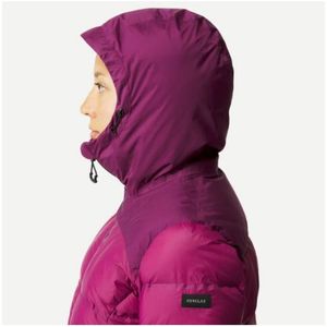 Veste en duvet de canard à capuche isolée personnalisée pour garder au chaud pour les femmes avec veste en duvet à capuche - Product Image 4