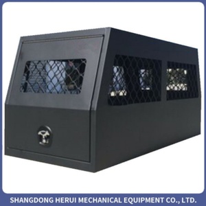 Dual Cab Part Tray Canopy with Full Dog <b>Box</b> Camper Tray Fro Dual Cab Ute Australia Truck Camper Canopy - Product Image 6