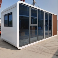 Bâtiment de bureau, Chambre capsule, Bâtiment conteneur pour centre commercial, Cabine Apple préfabriquée, Villa modulaire, Appartement préfabriqué intelligent