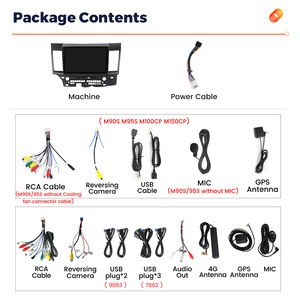 Mekede Android 12 8 + 128G 360 Máy Ảnh Android Đài Phát Thanh Xe Cho Mitsubishi Lancer 2007 2012 Xe GPS Tự Động Thiết Bị Điện Tử - Product Image 4