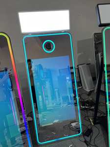 Abd depo yeni 70 inç sihirli ayna DSLR fotoğraf kabini makine Kiosk yazıcı ile satılık kameralar ile uyumlu - Product Image 5