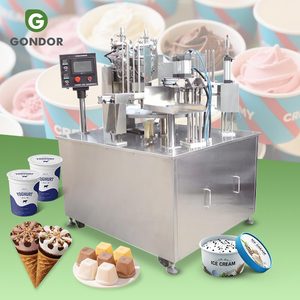 Coconut and Close Water Seal Cup Fill Rotary Thermoform Small Jelly Form Sealer 4 Lin Line Machine - Product Image 1