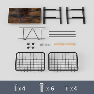 Organisateur de Comptoir Coulissant à 2 Niveaux pour Cosmétiques et Épices, Panier de Rangement OEM pour Bureau et Maison - Product Image 3