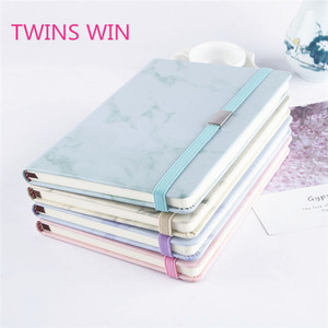 Fournitures de bureau et scolaires papeterie prix de gros bas quantité minimale de commande mignon imprimé couleur marbre cahier 1855 - Product Image 2