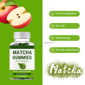 Private Labels Matcha Green Tea <strong>Weight</strong> <strong>Loss</strong> <strong>Gummy</strong> <strong>Bear</strong> With Apple Cider Vinegar L-Carnitine Burn Fat Slimming Matcha Gummies - Product Image 2
