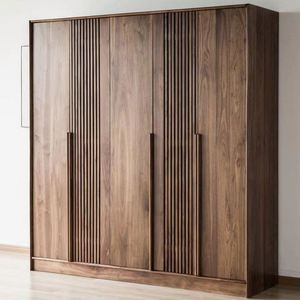 Armoires en bois Design moderne pour la chambre à coucher Combinaison d'armoires Armoire Design de placard de luxe - Product Image 5