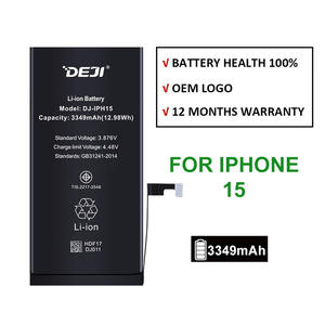소비자 전자 배터리 아이폰 15 deji에 대한 새로운 교체 휴대 전화 배터리 - Product Image 4