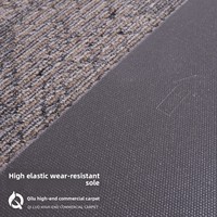 Hochwertiger Gewebter Nylon-Büroteppich Kommerzieller Quadratischer Bodenteppich Verdickter Großflächiger Vollflächiger B1-Klasse Teppich