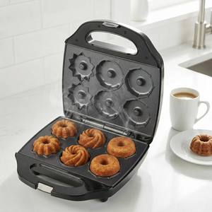 Nouvelle Machine à Mini-Gâteaux Professionnelle 900W 2026, 6 Cavités Antiadhésives, Appareil Électrique à Gâteaux et Muffins avec Prise VDE pour le Petit-Déjeuner et les Collations à Domicile - Product Image 2