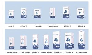 Boîte d'emballage aseptique en aluminium-plastique de <span class=keywords><strong>200</strong></span> ml, boîte à jus, styles <span class=keywords><strong>Tetra</strong></span>, emballage aseptique, cartons de boissons - Product Image 5
