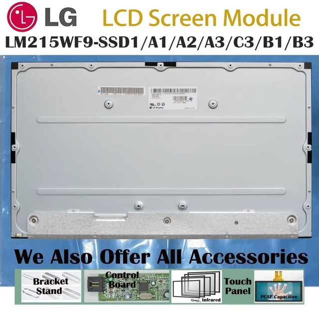 LM215WF9-SSD1/A1/A2/A3/C3/B1/B3 Brand New No Touch 21.5" 16:9 Laptop LCD Screen Module 1920*1080 FHD EDP 30 Pins 67% SRGB 1.61KG