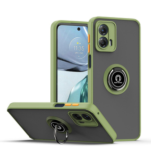Expédition rapide pour Motorola G 5G Sports Design <span class=keywords><strong>coque</strong></span> de téléphone avec porte-anneau magnétique dur givré mat PC couverture arrière - Product Image 5