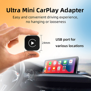 Rhythm Upgraded 2 in 1 Mini USB Design Car Play Adapter <b>Universal</b> Smart Usb Carplay Car Box Wireless Adapter - Product Image 4