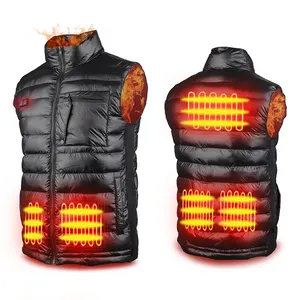 Built-In 5 Carbon Fiber Heating Pads Portable Promote Blood Microcirculation Heated Vest