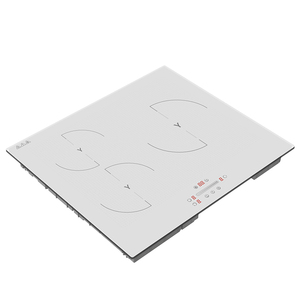 Table de cuisson à <span class=keywords><strong>induction</strong></span> électrique encastrable 7000W, 3 brûleurs, écran tactile, couleur <span class=keywords><strong>blanche</strong></span>, qualité supérieure, prix bas, durable, pour usage domestique - Product Image 1