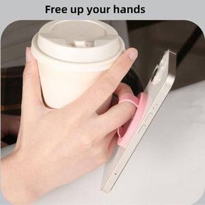 Funda de Silicona con Anillo Magnético Universal para Teléfono Apple, Antideslizante, a Prueba de Golpes, Soporte Portátil y Estable - Product Image 4