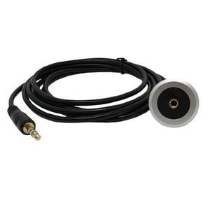 Câble d'extension stéréo 3,5 mm 3 cœurs 3P femelle vers mâle à montage sur panneau, connecteur <span class=keywords><strong>audio</strong></span> TRS AUX 3,5 mm à montage affleurant - Product Image 2