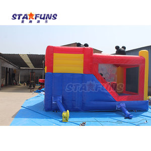 Château gonflable <span class=keywords><strong>Mickey</strong></span> Mouse de qualité commerciale en PVC avec <span class=keywords><strong>toboggan</strong></span>, pour fêtes, à vendre - Product Image 5