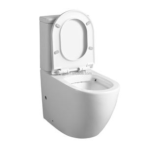 WC monobloc moderne en céramique à double chasse d'eau, coloré, pour enfants, pour usage scolaire, salle <span class=keywords><strong>de</strong></span> bain, sanitaires pour enfants - Product Image 4