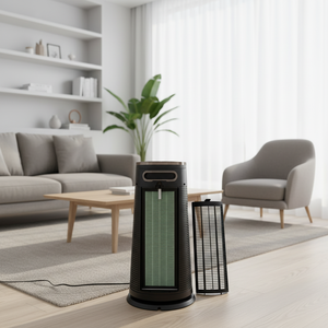 Filtre HEPA H13 haute efficacité, élimine les odeurs et la fumée, pour la maison, les grandes pièces, purificateur <span class=keywords><strong>d</strong></span>'air au charbon HEPA, purificateur <span class=keywords><strong>d</strong></span>'air électrique pour le bureau - Product Image 2