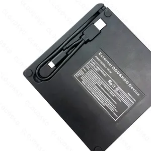 Lecteur optique externe DVD ROM CD-RW graveur lecteur Portable mince enregistreur Portable pour ordinateur Portable iMac USB 2.0 CD/DVD-ROM