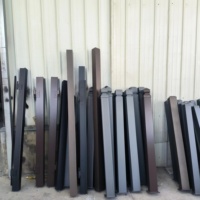 Offre Spéciale : Poteau de Balustrade en Aluminium de 42 Pouces, Design Moderne, pour Balcon Extérieur, Prix Abordable